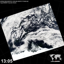 Level 1B Image at: 1305 UTC