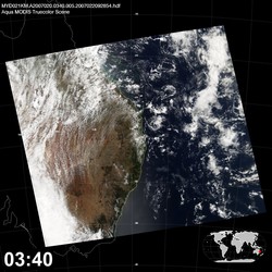 Level 1B Image at: 0340 UTC