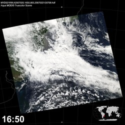 Level 1B Image at: 1650 UTC