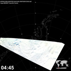 Level 1B Image at: 0445 UTC