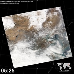 Level 1B Image at: 0525 UTC