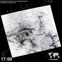 Level 1B Image at: 1700 UTC