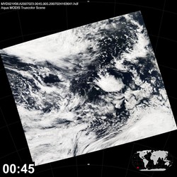 Level 1B Image at: 0045 UTC