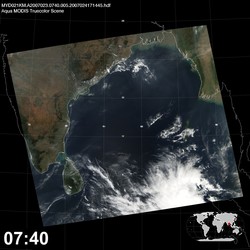 Level 1B Image at: 0740 UTC