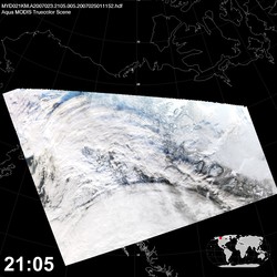 Level 1B Image at: 2105 UTC