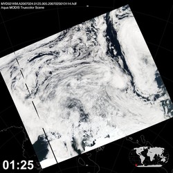 Level 1B Image at: 0125 UTC