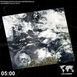 Level 1B Image at: 0500 UTC