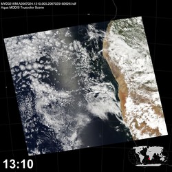 Level 1B Image at: 1310 UTC