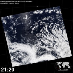 Level 1B Image at: 2120 UTC