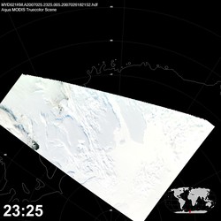 Level 1B Image at: 2325 UTC