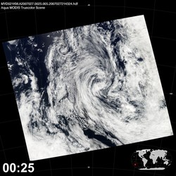 Level 1B Image at: 0025 UTC