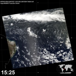 Level 1B Image at: 1525 UTC