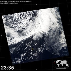 Level 1B Image at: 2335 UTC