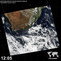 Level 1B Image at: 1205 UTC