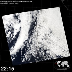 Level 1B Image at: 2215 UTC