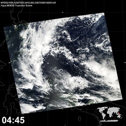 Level 1B Image at: 0445 UTC