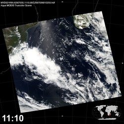 Level 1B Image at: 1110 UTC