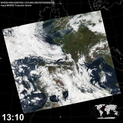 Level 1B Image at: 1310 UTC