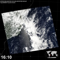 Level 1B Image at: 1610 UTC