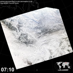 Level 1B Image at: 0710 UTC