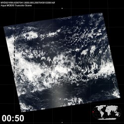 Level 1B Image at: 0050 UTC