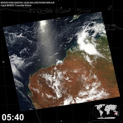 Level 1B Image at: 0540 UTC