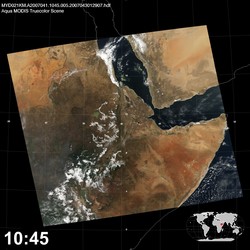 Level 1B Image at: 1045 UTC