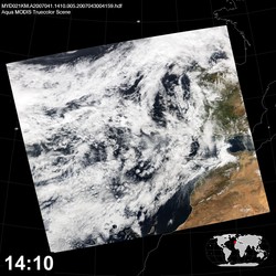 Level 1B Image at: 1410 UTC