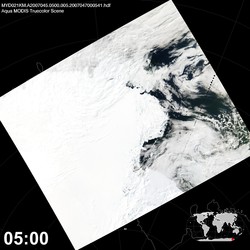 Level 1B Image at: 0500 UTC