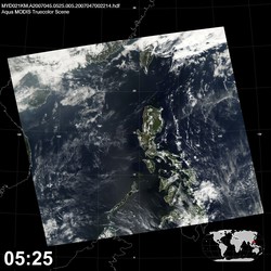 Level 1B Image at: 0525 UTC