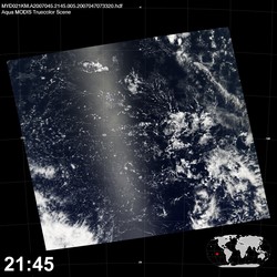 Level 1B Image at: 2145 UTC