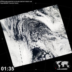 Level 1B Image at: 0135 UTC