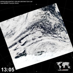 Level 1B Image at: 1305 UTC