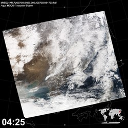 Level 1B Image at: 0425 UTC