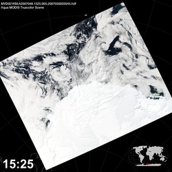 Level 1B Image at: 1525 UTC