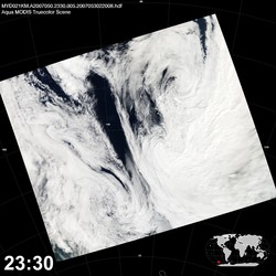 Level 1B Image at: 2330 UTC