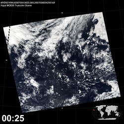 Level 1B Image at: 0025 UTC