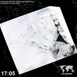 Level 1B Image at: 1705 UTC