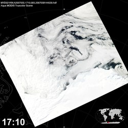 Level 1B Image at: 1710 UTC