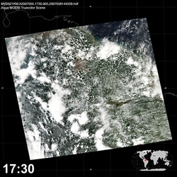 Level 1B Image at: 1730 UTC