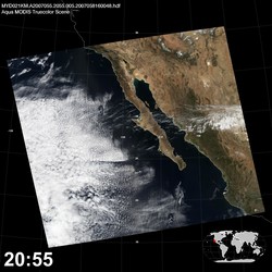 Level 1B Image at: 2055 UTC