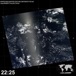 Level 1B Image at: 2225 UTC