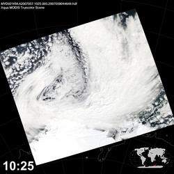 Level 1B Image at: 1025 UTC