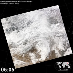 Level 1B Image at: 0505 UTC