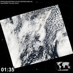 Level 1B Image at: 0135 UTC