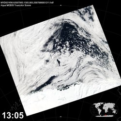 Level 1B Image at: 1305 UTC