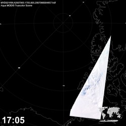 Level 1B Image at: 1705 UTC