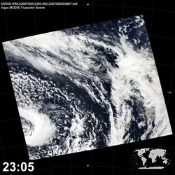 Level 1B Image at: 2305 UTC