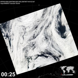 Level 1B Image at: 0025 UTC