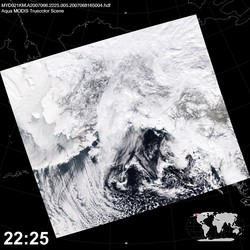 Level 1B Image at: 2225 UTC